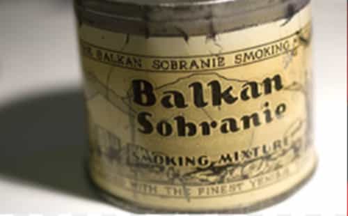 Vintage Balkan Tobacco Advertisement Poster